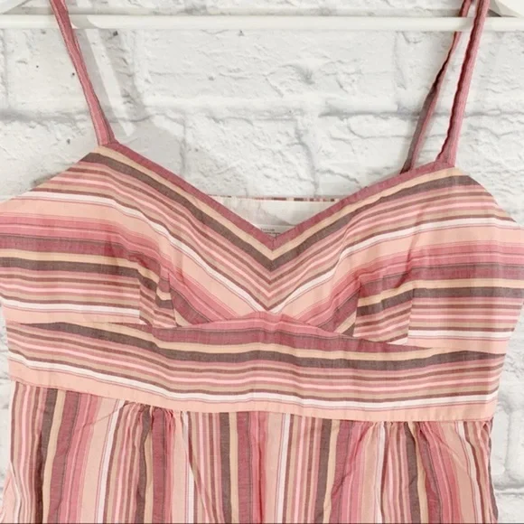 LOFT striped tank top size 6 petite - Picture 3 of 9